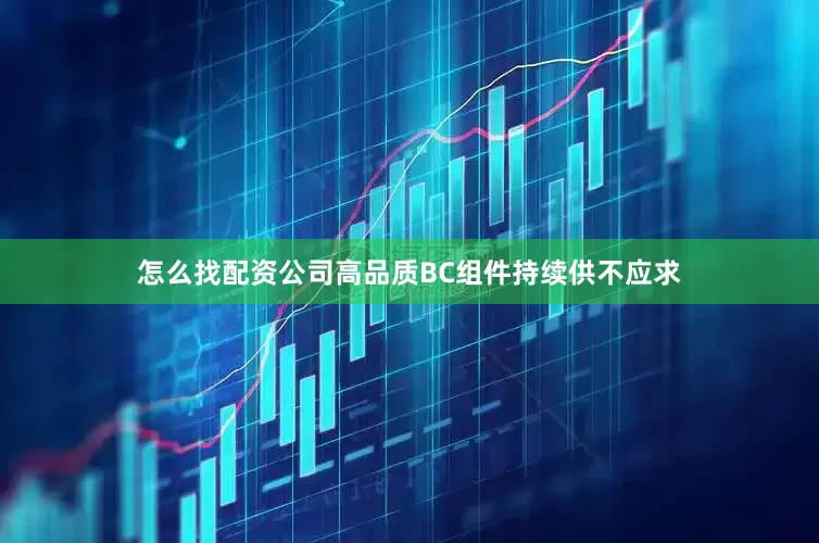 怎么找配资公司高品质BC组件持续供不应求